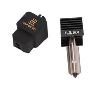 Oumefar El Kit Hotend de Impresora 3D Mejora Eficientemente El Caudal de Extrusión para Bamboo Lab H2D Combo/A1/A1 Mini con Boquilla de Acero Endurecido Reemplazo de Funda de Silicona para Cabezal