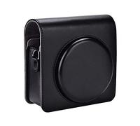 Oumefar Funda Protectora extraíble de Cuero PU para cámara SQ6(Black)