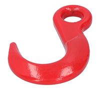 Oumefar Gancho de Aparejo de Carga de Gran Apertura Estable de 5000 Lb para Transporte Portuario, Gancho de Elevación de Acero de Aleación para Proyectos de Construcción