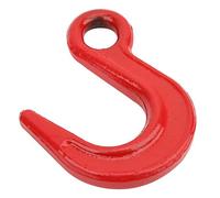 Oumefar Gancho de Elevación de Acero de Aleación de Gran Apertura de 2 Toneladas para Construcción de Barcos, Gancho de Aparejo para Elevación de Puerto, Soporte de Carga de 3200 Kg, 5,51 X 4,33 X