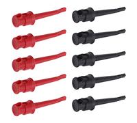 Oumefar Gancho de Prueba para Multímetro, 5 Juegos, Mini Clips de Agarre, Prueba de Circuitos, Gancho de Eléctrica para Equipos de de Voltaje o de Circuitos de Rutina