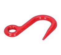 Oumefar Ganchos de Grúa de Seguridad con Ojales de Acero de Aleación, Herramienta de Hardware Resistente a la Carga para Fábricas, Proyectos de Construcción, Capacidad de Carga 1T