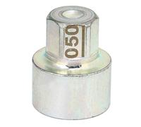 Oumefar Herramienta de Remover Tuercas de Bloqueo de la Rueda, Llave de Bloqueo de la Rueda de Metal Reemplazo de Enchufe Anti Anti -tocador para el Automóvil 1 3 5 6 Serie 7 Series X1 (050)