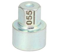 Oumefar Herramienta de Remover Tuercas de Bloqueo de la Rueda, Llave de Bloqueo de la Rueda de Metal Reemplazo de Enchufe Anti Anti -tocador para el Automóvil 1 3 5 6 Serie 7 Series X1 (055)