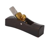 Oumefar Herramienta Manual Mini de Bandeja de Madera, Plano de Recorte de Madera de ébano, Ancho de la Cuchilla de 13 Mm para el Planificación de la Planta