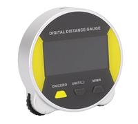 Oumefar Indicadores de Distancia Digital, Cinta Métrica Digital Electrónica, Rango de 200 M, Herramienta de Medición de Rodillos Portátiles para la Construcción Laboratorio Industrial
