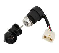 Oumefar Interruptor de Arranque de 5 Cables para Generador de Gas de 2 KW a 5 KW, Llave de Encendido, Interruptor de Arranque, Accesorios para Generador de gasolina.