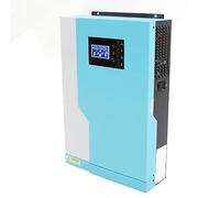 Oumefar Inversor Solar MPPT Alto Rendimiento 3500W Cargador Inversor Multifuncional para Hogar Oficina Azul y Blanco 1 Unidad