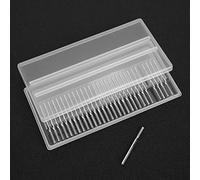 Oumefar Juego de Brocas de Pulido Cilíndricas de Diamante, Herramientas Eléctricas de Tallado de Alta Resistencia de 2,5 Mm para Grabado de Jades, 30 Piezas