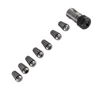 Oumefar Juego de Mandril con Resorte, Varilla de Extensión, Soporte del Eje del Motor, ER11, 5 Mm, Duradero para Taladrar, Fresar, Taladrar, CNC, para Uso Profesional