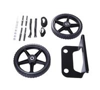 Oumefar Kit de Ruedas Universales para Refrigerador, Ruedas Resistentes para Todo Terreno con Bloqueo de Trinquete, Base de Carro Ajustable en para Cofre de Hielo, C