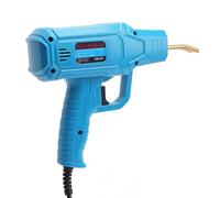 Oumefar Kit de Soldador de Plástico de 120W con Grapadora Caliente, Pantalla LCD y Protección contra Sobrecalentamiento, Herramienta Profesional de Reparación de Parachoques (EU enchufe 220V)