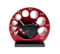 Oumefar Kit para Hacer Tacos de Carburo Ajustable, Cortes Suaves para Carpintería, Producción de Corcho con Orificios Métricos, Compatible con Entusiastas del Bricolaje