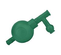 Llenadora de pipetas de goma 3 válvulas Laboratorio Bombilla de succión de goma Llenadora cuantitativa de pipetas de seguridad para laboratorios químicos agrícolas(Verde)