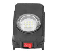 Oumefar Luz de Trabajo LED Inalámbrico 9 LED 200 Lm Alto Brillo 18 V Luz de Trabajo de Batería con 2 Puertos USB para la Emergencia de Campamento de Compras