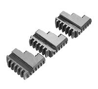 Oumefar Mandril Mandíbula Durable Alta Resistencia 3 Piezas para Torno K11-100 Mandíbula Interna 20CrMnTi Larga Vida útil Modelo Aplicable