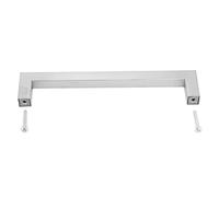 Oumefar Manija de Gabinete de Acero Inoxidable 304, Anticorrosión, Accesorio de Puerta de Muebles de Estilo Simple para Gabinetes y Alacenas, Plateado (160mm)