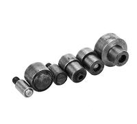 Oumefar Máquina de prensa de mano, herramienta de instalación manual para manualidades, ropa, tela (3 mm)