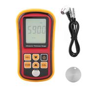 Oumefar Medidor de Espesor ultrasónico Digital GM100 Rango de medición de Velocidad de Sonido Monitor de Prueba de Ancho de Acero de 1,2-220 mm