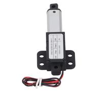 Oumefar Mini Actuador Lineal Eléctrico de 30 Mm 50n Empuje 15 Mm Velera IPX4 Varilla Eléctrica Impermeable para Automatización Industrial y Proyectos de Bricolaje