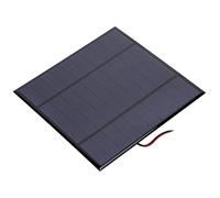 Oumefar Mini Cargador de Panel Solar de Alta Tasa de Conversión de 4,5 W para Cargador Solar para Exteriores, Panel de Polisilicio, Célula a Prueba de Viento y Nieve para Cargadores Solares de