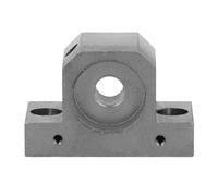 Oumefar Mini Tornillo de Plomo Soporte de Montaje Derecho, para MX-210 WM-210 8x16 220x400-750, Soporte de Rodamiento de Tornillo de Plomo de Torno