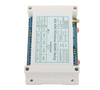 Oumefar Módulo de relé Inalámbrico de 4 Canales con Antena para Seguridad de Automatización del Hogar 1 Módulo de relé (12V)