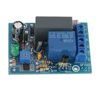 Oumefar Módulo de relé Temporizador de 220 VCA Rendimiento Estable Módulo de Interruptor Temporizador de 10 Horas de Carga de 10 A para Equipos de Fábrica de Control de Iluminación (Se apaga