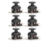 Oumefar Módulo de Sensor de Joystick, Módulo de Controlador de Juego de 6 Piezas con Ejes Duales X Y Y Entradas Analógicas, para Robótica e Interacción Remota KY023