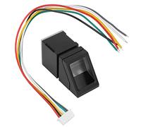 Oumefar Módulo de Sensor óptico de Huellas Dactilares R307 con Procesamiento de Imágenes de 500 dpi para Control de Acceso, Asistencia, Caja de Seguridad, Cerraduras de Puertas de