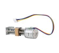 Oumefar Motor Paso a Paso, Mini Deslizador de Tuerca de Tornillo de Avance Lineal, Unidad de Estructura Metálica Fuerte para Deslizadores Pequeños de Bricolaje de 20mm para Impresoras Láser