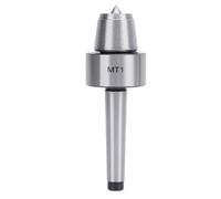Oumefar MT1 Centro Vivo, Centro de Torno de Madera de Servicio Pesado de Acero Inoxidable, para de Metalurgia de Madera, Compatible con Mini Tornos de Benchtop