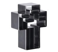 Oumefar Muerte de Corte de Cuero de Forma Cruzada de 3pcs, Punch Hueco de Acero de Aleación (53/61/69 mm), Herramienta de Puñetazo para la Artesanía de Cuero