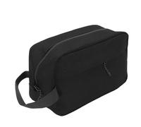 Oumefar Neceser Colgante para Hombres, Organizador de Artículos de Tocador de Viaje Impermeable con Múltiples Compartimentos para Afeitado, Suministros de Lavado, Viaje de Negocio (Negra)