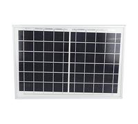 Oumefar Panel de Energía Solar, Panel Solar de Bricolaje Ligero Profesional de 6 V 10 W de Gran Aplicabilidad para Pequeños Campamentos de Secado