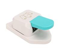 Oumefar Perforadora Redondeadora Esquinas Papel, Aleación Zinc ABS 14,9 X 8,9 X 5,7 Cm Herramienta Artesanal Bricolaje para Envolver Regalos Tarjetas Felicitación (Arc)