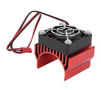 Oumefar Piezas de Repuesto para Coche RC, Enfriador de Disipador de Calor de 36 Mm de Diámetro, Accesorios de Actualización de Repuesto de Aleta Térmica para Motor 1/10 RC Car