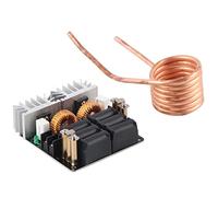 Oumefar Placa Calefactora de Alta Potencia ZVS Calentador de Bobina de Inducción 1000W 12-48V, Calentamiento Rápido para Enfriamiento y Recocido, con Separadores para Fundición de Metales, Diseño de