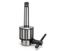 Oumefar Portabrocas de extensión de portabrocas de llave Herramienta de sujeción MT3 Soporte de herramientas Tecnología estricta con rango de sujeción de 5 a 20 mm Máquina CNC para portabrocas de