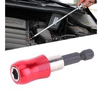 Oumefar Portapuntas de Destornillador Barra de Extensión Magnética para Taladro Eléctrico Adaptador de Vástago Hexagonal de 1/4 de Pulgada para Fijación Rápida Construcción de Acero Al Cromo Vanadio