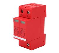 Oumefar Protector contra Sobretensiones Fotovoltaico de CC Dispositivo de Protección contra Sobretensiones Naranja Ignífugo Confiable para Caja de Distribución 1000 V para Uso en el Hogar y la