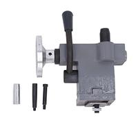 Oumefar Reemplazo de Contrapunto de Mini Torno, Soporte Central Trasero de Contrapunto de Torno de Aluminio Fundido a Presión de Alta Precisión para Tornos 7x12 7x14 0618 CJ18A