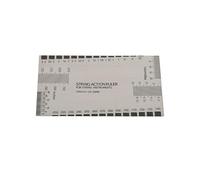 Oumefar Regla de Acción de Cuerdas, Regla de Configuración de Guitarra, Herramienta de Calibre de Cuerdas de Guitarra con Protectores de Trastes para Guitarra, bajo, Ukelele