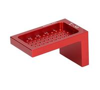 Oumefar Regla de Calibración Cruzada para Carpintería, Herramienta de Diseño de Marcado Preciso para Carpinteros, Material de Aleación de Aluminio T50