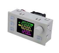 Oumefar Regulador de Voltaje Ajustable Convertidor de CC Módulo de Fuente de Alimentación Boost, Convertidor de Potencia del Adaptador de Voltaje de CC, Carga Solar MPPT para