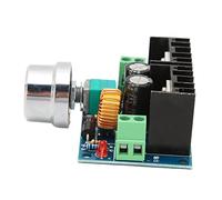 Oumefar Regulador de Voltaje CC Módulo Reductor de Alta Potencia Ajustable para Experimentos de Desarrollo Plástico 200W 8A