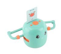 Oumefar Robot de Dibujo Inteligente Interactivo, Juguete Educativo para Niños Mayores de 5 Años, Máquina de Dibujo Fácil de Usar para Temas del Mundo y el Transporte (Verde Claro)