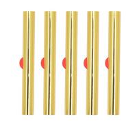 Oumefar Rollos de Papel de Estampado en Caliente, Papel de Relieve Lujoso para Manualidades, de Largo, 15cm de Ancho, para Manualidades y (Oro)