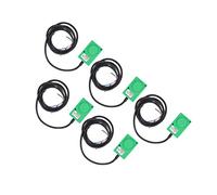Oumefar Sensor de Proximidad 5 Piezas Detección Confiable de Interruptor de Acercamiento Normalmente Abierto para Uso Industrial ABS 90-250 V CA
