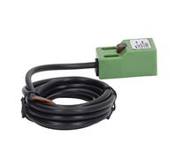 Oumefar Sensor de Proximidad Inductivo 2 Cables NO Interruptor de Detección de Distancia Duradero para Máquinas Herramientas Carcasa de Aleación de Aluminio 90-250VAC
